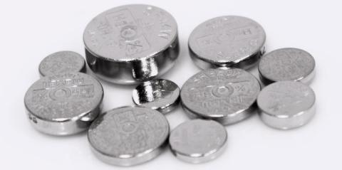 Pilas de óxido de plata